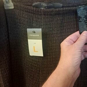 Primark Dark Brown Wide Leg Pants